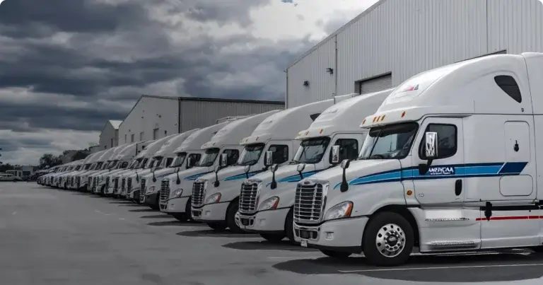 A fleet of trucks | TruckX