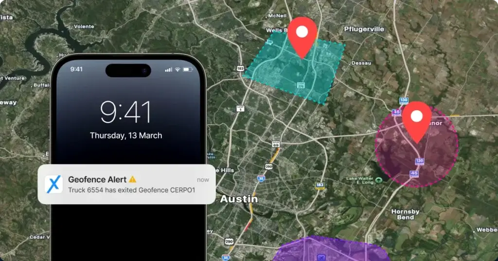 Geofencing for trucks | TruckX