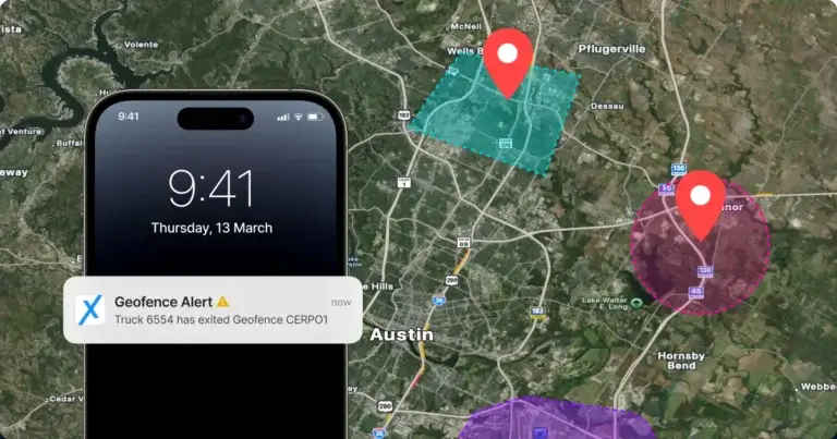 Geofencing for trucks | TruckX