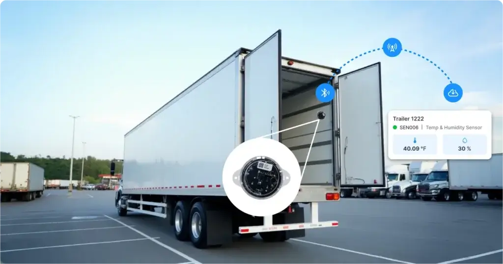 Temperature and humidity sensor | TruckX
