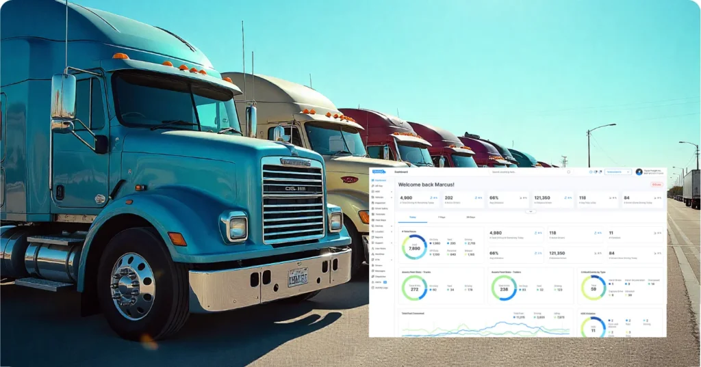 Fleet of trucks | TruckX