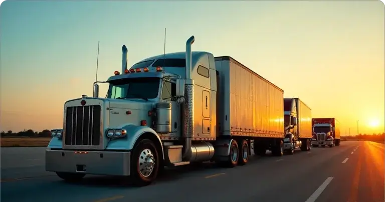 Fleet of American trucks | TruckX