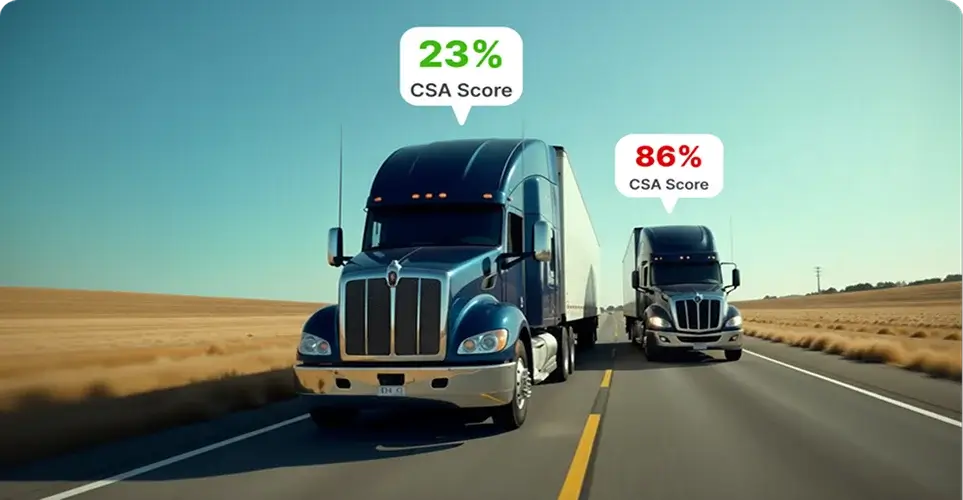 Truck Driver CSA Score | TruckX
