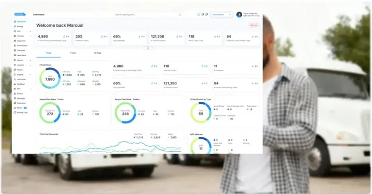 Fleet management Dashboard | TruckX