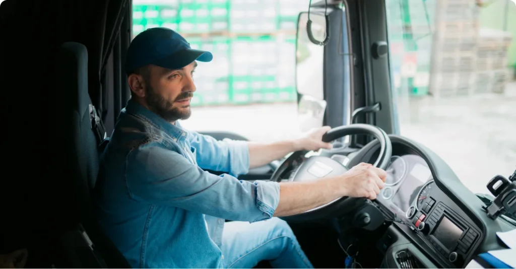 A man driving Truck | TruckX
