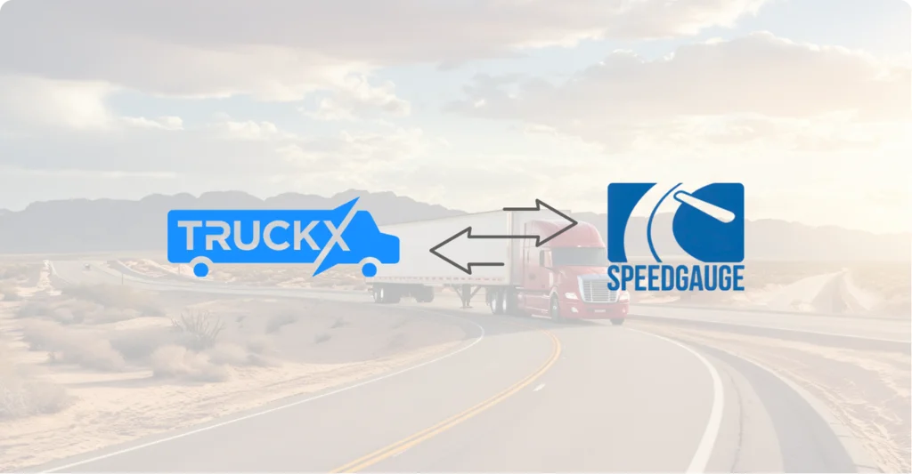 SpeedGuage and TruckX Integration